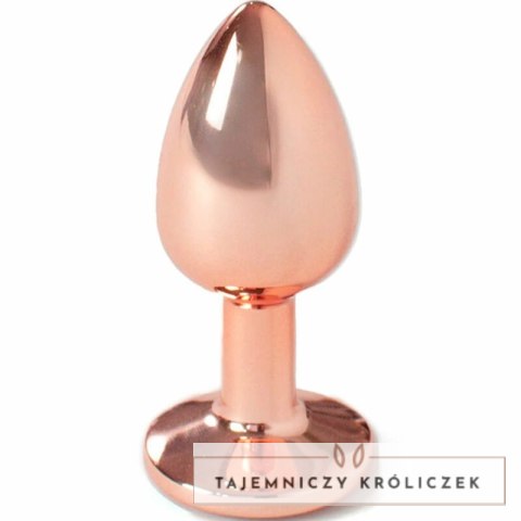 Secret Play Metalowy korek ozdobny rożowe złoto 7cm mały rozmiar SECRETPLAY
