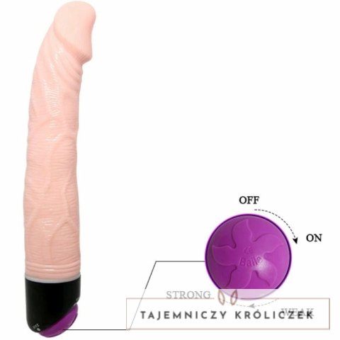 Baile Adour Club wibrator 23 cm naturalny, wielostopniowa regulacja BAILE