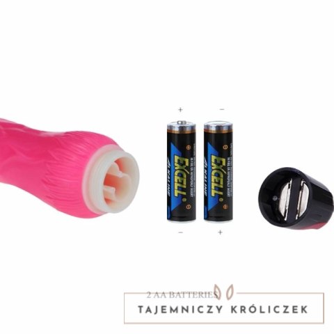 Baile Daaply Pleasure wielobiegowy masażer intymny rożowy TPR BAILE