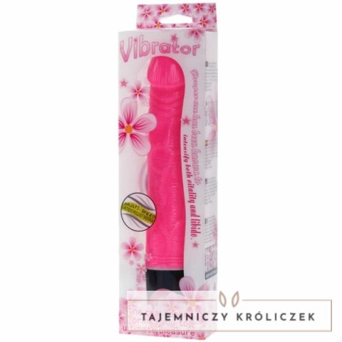 Baile Model Multispeed 21,5 cm rożowy - urządzenie intymne TPR BAILE