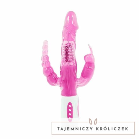 Baile Pretty Bunny model rotacyjny 12 trybow z potrojnym systemem wibracji BAILE