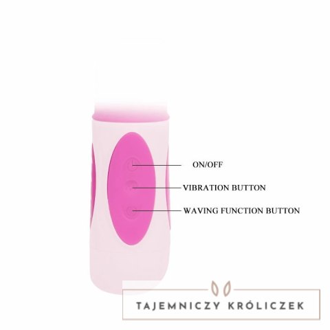 Baile Pretty Bunny model rotacyjny 12 trybow z potrojnym systemem wibracji BAILE