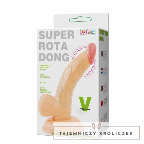Baile Super Rota Dong model z przyssawką TPR 15 cm przewodowy pilot BAILE