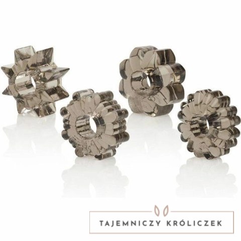 CalExotics Basic Essentials Zestaw 4 Nakładek Anatomicznych TPR CALEXOTICS