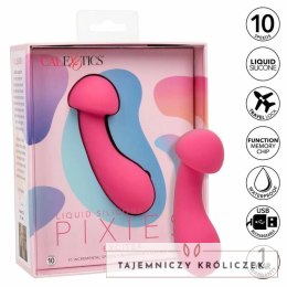 CalExotics Pixies Exciter rożowy - silikonowy masażer dwustronny 10 trybow CALEXOTICS