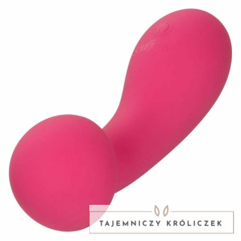 CalExotics Pixies Exciter rożowy - silikonowy masażer dwustronny 10 trybow CALEXOTICS