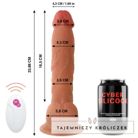 Cyber Silicock Pan John 23.9 cm - system zdalnego sterowania, silikonowy CYBER SILICOCK