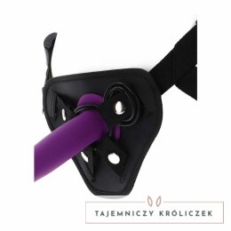 Get Real Uprząż Deluxe z regulacją, 3 silikonowe pierścienie, czarna GET REAL