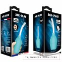 MR PLAY Gruszka do higieny analnej silikonowa niebieska 220 ml MR PLAY