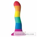 NS Novelties PRIDE Colors Wave 17 cm silikonowy model z przyssawką PRIDE