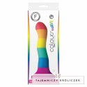 NS Novelties PRIDE Colors Wave 17 cm silikonowy model z przyssawką PRIDE