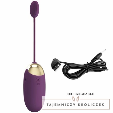 Pretty Love Abner APP fioletowy - system intymny z Bluetooth i aplikacją PRETTY LOVE