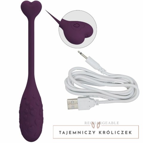 Pretty Love Fisherman - Jajko sterowane aplikacją, 12 trybow, liliowe PRETTY LOVE