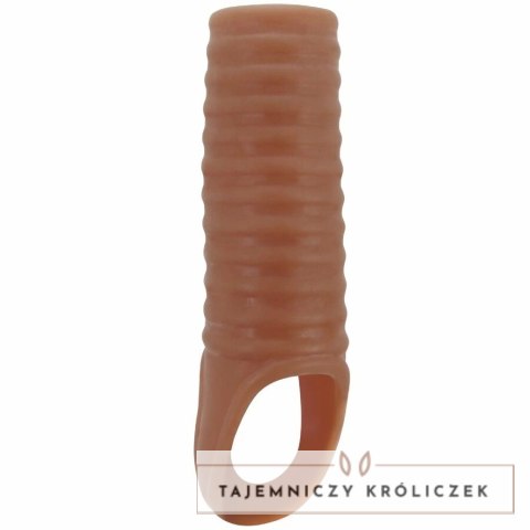 Pretty Love Hartman - Elastyczna nakładka intymna TPR, naturalny kolor PRETTY LOVE