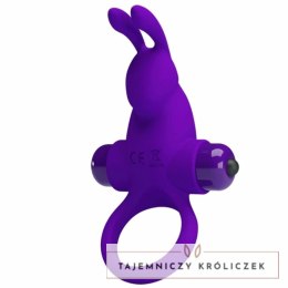 Pretty Love Krolik Fioletowy - Pierścień Wibracyjny Silikonowy 10 Trybow PRETTY LOVE