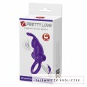 Pretty Love Krolik Fioletowy - Pierścień Wibracyjny Silikonowy 10 Trybow PRETTY LOVE