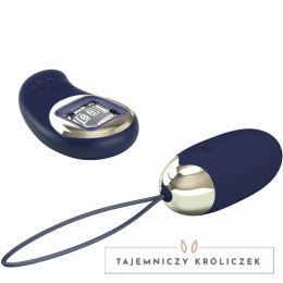 Pretty Love Mina niebieskie jajko sterowane pilotem, 10 trybow, USB PRETTY LOVE