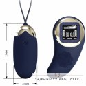 Pretty Love Mina niebieskie jajko sterowane pilotem, 10 trybow, USB PRETTY LOVE