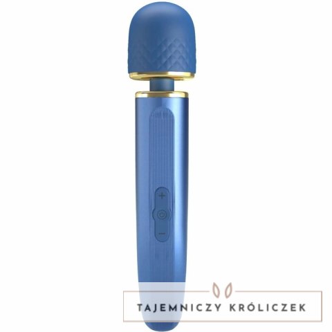 Pretty Love Power Wand masażer 7 trybow wibracji niebieski 24 cm PRETTY LOVE
