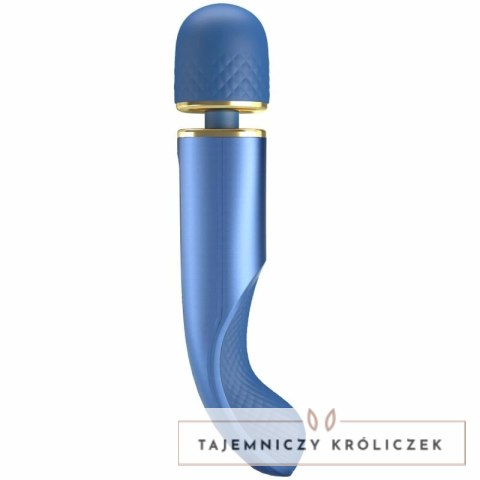 Pretty Love Power Wand masażer 7 trybow wibracji niebieski 24 cm PRETTY LOVE