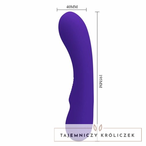 Pretty Love Prescott - Wibrator akumulatorowy, fioletowy, 12 trybow PRETTY LOVE