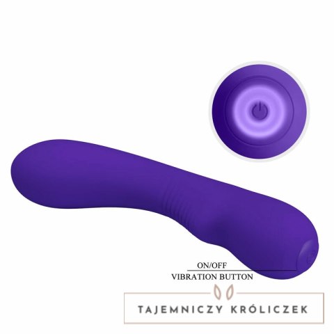 Pretty Love Prescott - Wibrator akumulatorowy, fioletowy, 12 trybow PRETTY LOVE