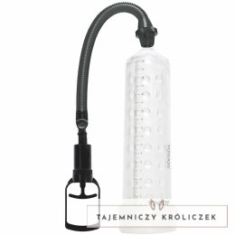 TOYJOY Power Massage Pump przezroczysta rękawica 23 cm PVC TOYJOY