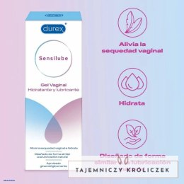 Durex Sensilube żel nawilżający intymny 40 ml, bezbarwny i bezzapachowy Durex