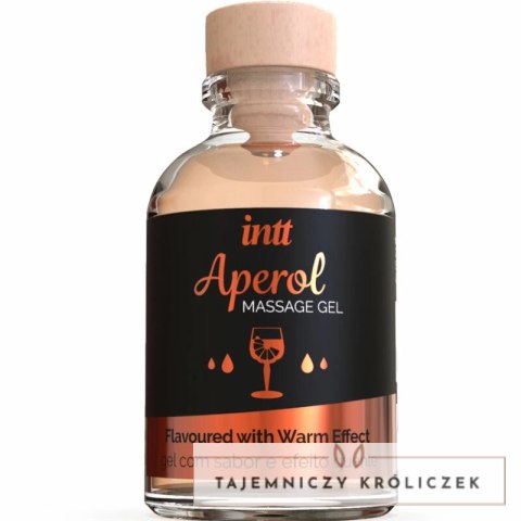 INTT Żel do masażu Aperol z efektem intensywnego ciepła 30 ml INTT