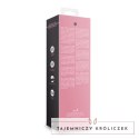 Loveline Pink Arabesque - wibrujący masażer punktu G z funkcją kroliczka Loveline by Shots