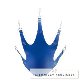 Mr. Sling Skorzany Pas 5-punktowy stalowe zawieszenie 113x122cm Mr. Sling