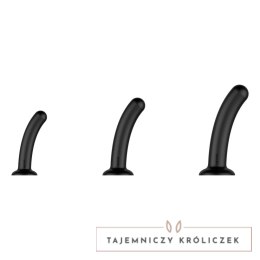 Nexus Dilating Set S/M/L - Zestaw silikonowych modeli z przyssawkami Nexus