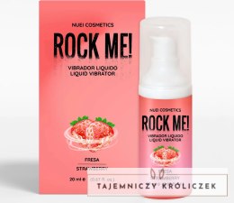 Nuei Rock Me! Żel Wibrujący Truskawkowy 20 ml - Efekt Tingling Nuei