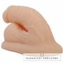 PRETTY LOVE Wildon model elastyczny 10 cm naturalny TPR z przyssawką PRETTY LOVE