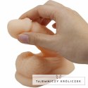 PRETTY LOVE Wildon model elastyczny 10 cm naturalny TPR z przyssawką PRETTY LOVE