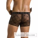 Passion James Shorty Black S/M - nowoczesne szorty, certyfikat Oeko-Tex Passion