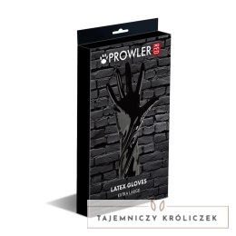 Prowler Red rękawiczki lateksowe L, bezszwowe, kolor czerwony Prowler