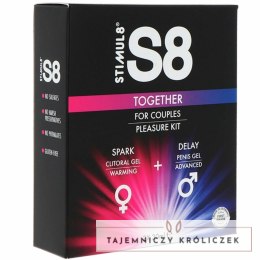 S8 Together Kit Zestaw dla Par 2x30ml - Żel Intymny dla Niej i dla Niego STIMUL8