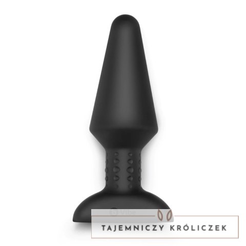 B-Vibe Rimming Plug XL Black - Zdalnie sterowana zatyczka, rozmiar XL B-Vibe