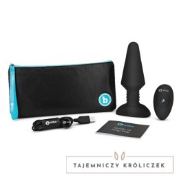 B-Vibe Rimming Plug XL Black - Zdalnie sterowana zatyczka, rozmiar XL B-Vibe