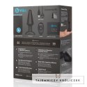 B-Vibe Rimming Plug XL Black - Zdalnie sterowana zatyczka, rozmiar XL B-Vibe