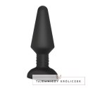 B-Vibe Rimming Plug XL Black - Zdalnie sterowana zatyczka, rozmiar XL B-Vibe