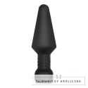 B-Vibe Rimming Plug XL Black - Zdalnie sterowana zatyczka, rozmiar XL B-Vibe