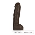 Doc Johnson Bam Model Realistyczny Czarny 34 cm Sil-A-Gel Doc Johnson