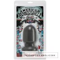 Doc Johnson Shellshock Mini - kompaktowy korek anatomiczny PVC Gun Metal Doc Johnson