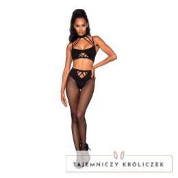 Dreamgirl Komplet Top i Szorty Uniwersalny Czarny Dreamgirl