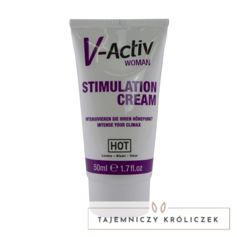 HOT V-Activ Krem dla kobiet stymulujący olejki eteryczne 50ml HOT