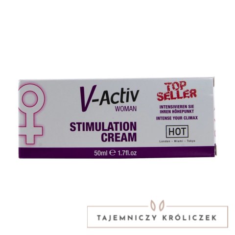 HOT V-Activ Krem dla kobiet stymulujący olejki eteryczne 50ml HOT