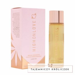 HighOnLove Massage Oil Tropical Sunset 120ml - naturalny olejek do masażu HighOnLove