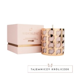 HighOnLove Świeca do masażu Rosebuds 250ml naturalny olejek konopny HighOnLove